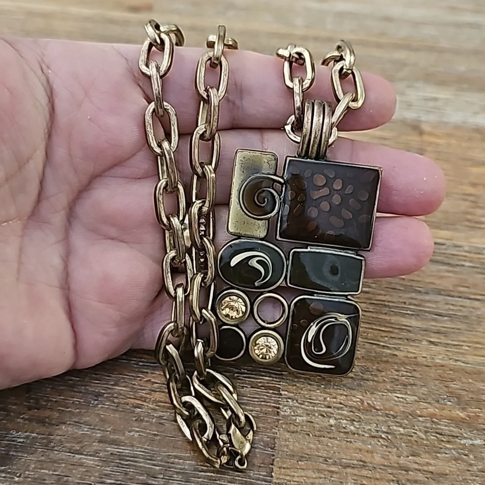 Premier Designs interchangeable Pendant Chunky Necklace